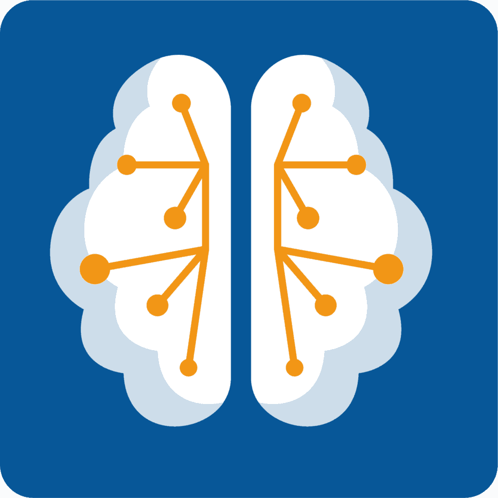 decoration: cloud/brain cross section image containing network web